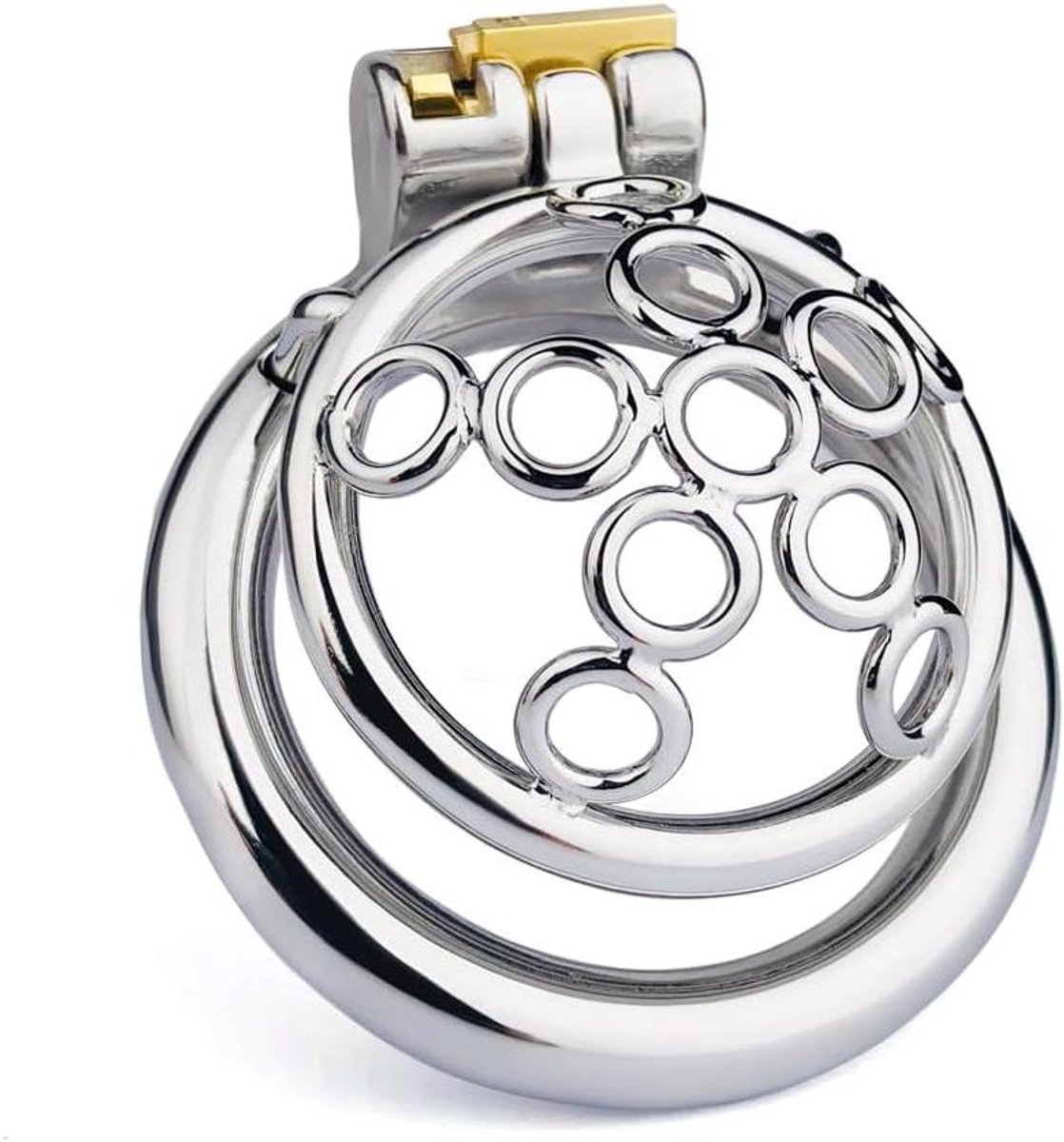 Trainingskooi - Krachtstation Fitness - Thuis Trainen - Roestvrij Staal - 45 mm - Zilver