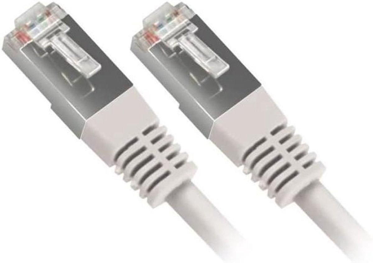 APM Ethernet Cable Cat 6, 3m, RJ45, Network 1 Gbit/s, 250MHz, Shielded FUTP, RJ45 Cable, Internet, Compatible with PC Modem Router TV Box Xbox Switch PS5 PS4 Gaming, 560347