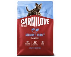 Carnilove salmon / turkey kittens - 2 kg - 1 stuks