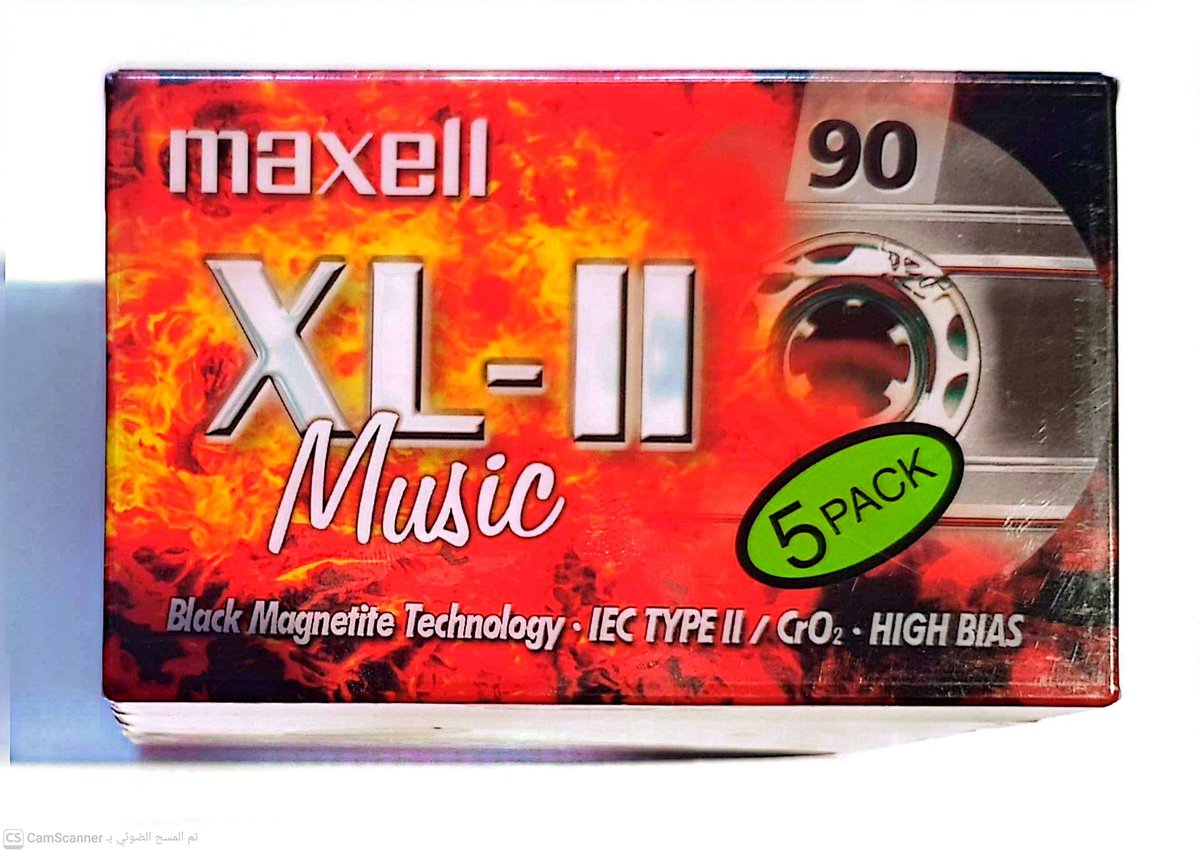 Maxell CrO2 90 minuten blanco cassettebandjes