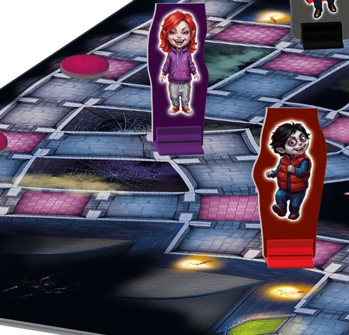 Tactic Vampire Hunt - Bordspel - Familiespel - Ontsnap uit het Kasteel van de Vampier - Strategisch Avonturenspel - Vermijd de Vampier(s) en Vind de Uitgang - Spannend Spel voor Kinderen en Families - 2 tot 6 Spelers - Vanaf 5 Jaar — afbeelding 13