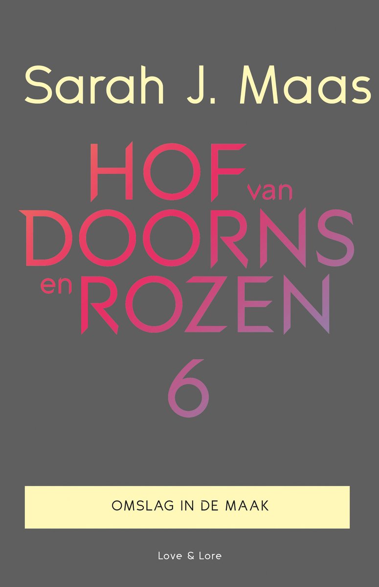 Omslag van Hof van doorns en rozen 6 - Hof van doorns en rozen #6