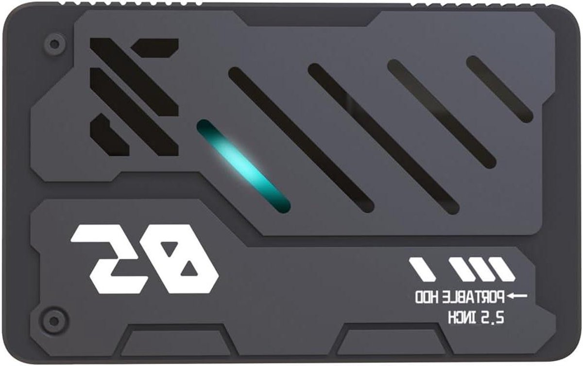 Externe Harde Schijf - Opslagschijf Uitbreiding - Data Opslag - Type-C SuperSpeed - 1 TB - Zwart