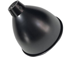 UVB Lamp - Reptielen Verlichting - Gezonde Leefruimte Creëren - Diepe Koepel Reflector - 215 cm - Zwart