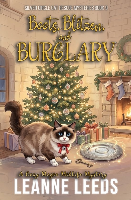 Silver Circle Cat Rescue Mysteries- Boots, Blitzen, and Burg ... - cover