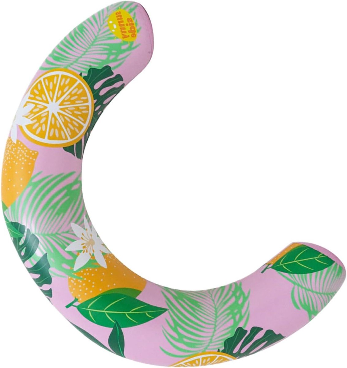 Opblaasbaar Ligbed - Zwembad Vlotter - Water Ontspanning - Ergonomische Steun - 75x50 cm - Roze