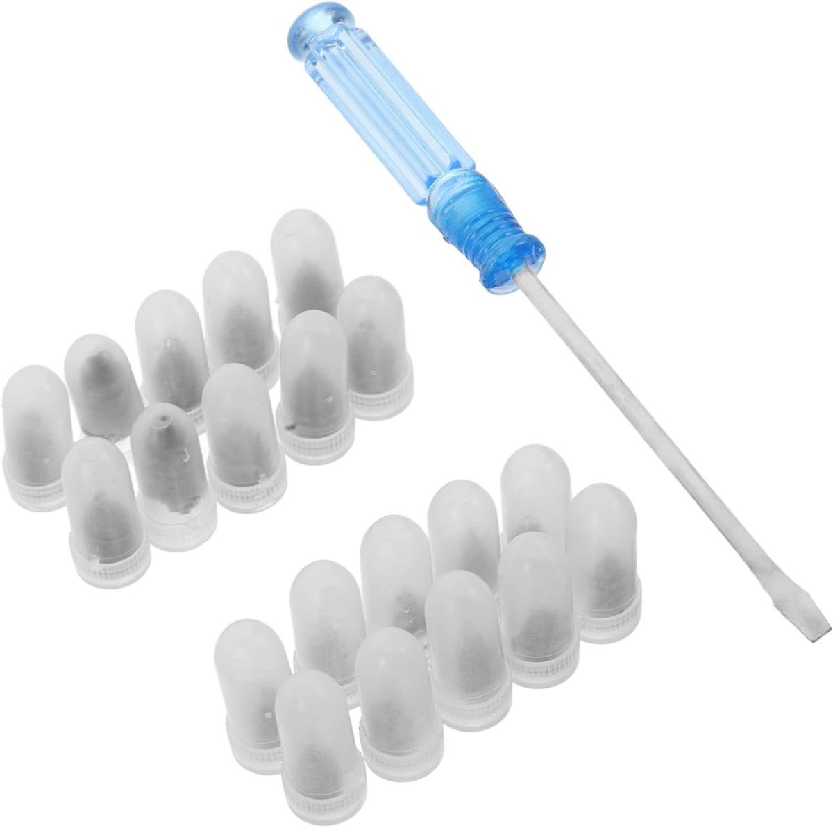 Bandenreparatieset - Bandpluggen - Lekke Banden Repareren - Robuuste Constructie - 1.6 x 0.6 cm - Diverse Kleuren