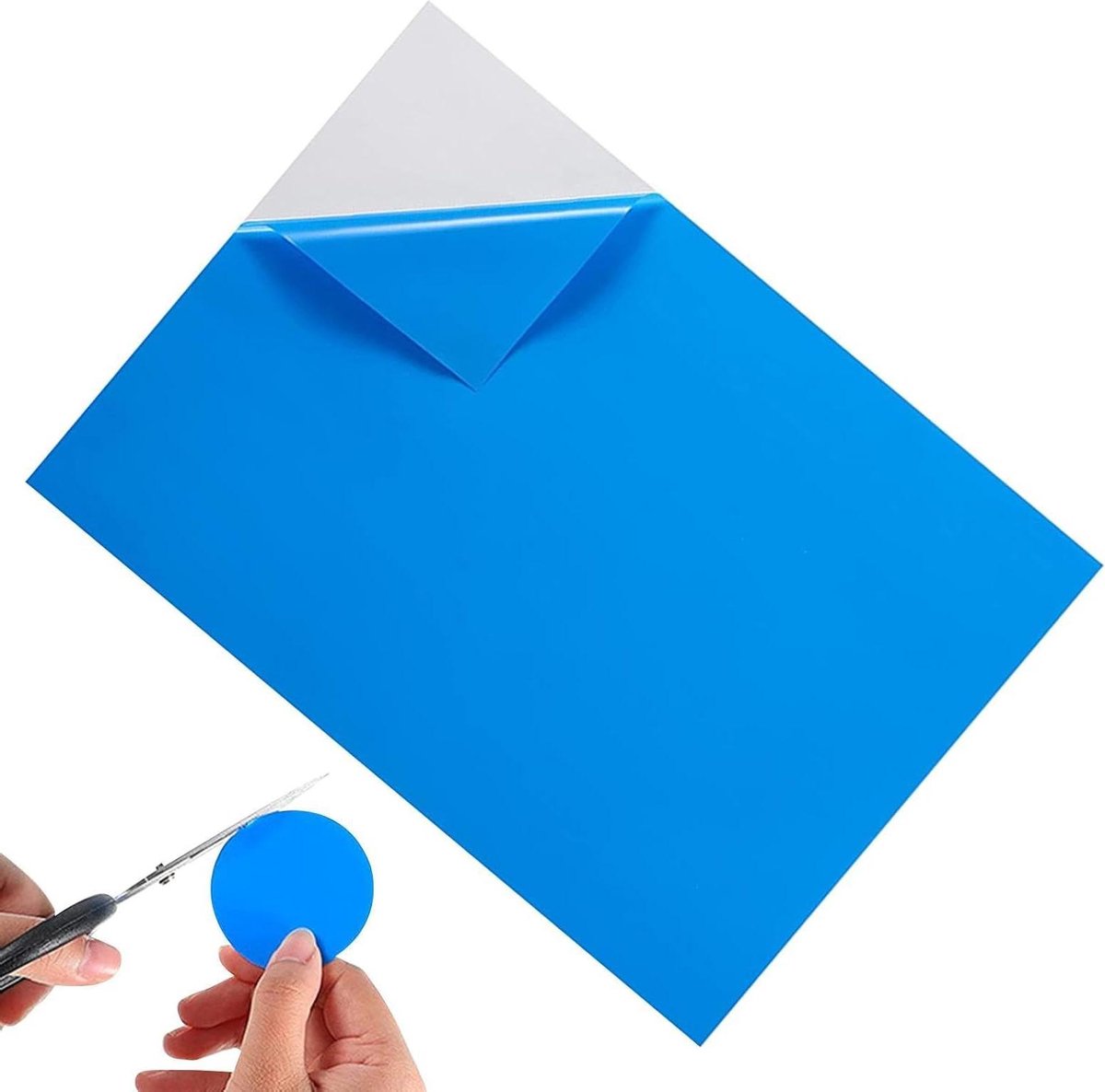 Zwembadfolie Patches - Reparatie Tape - Lekkages Dichten - Zelfklevend PVC - 122 x 85 cm - Transparant