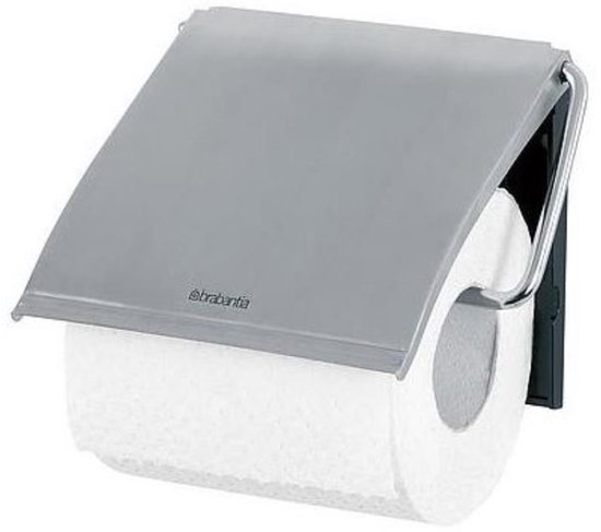 Brabantia ReNew porte-rouleau papier toilette - Matt Steel