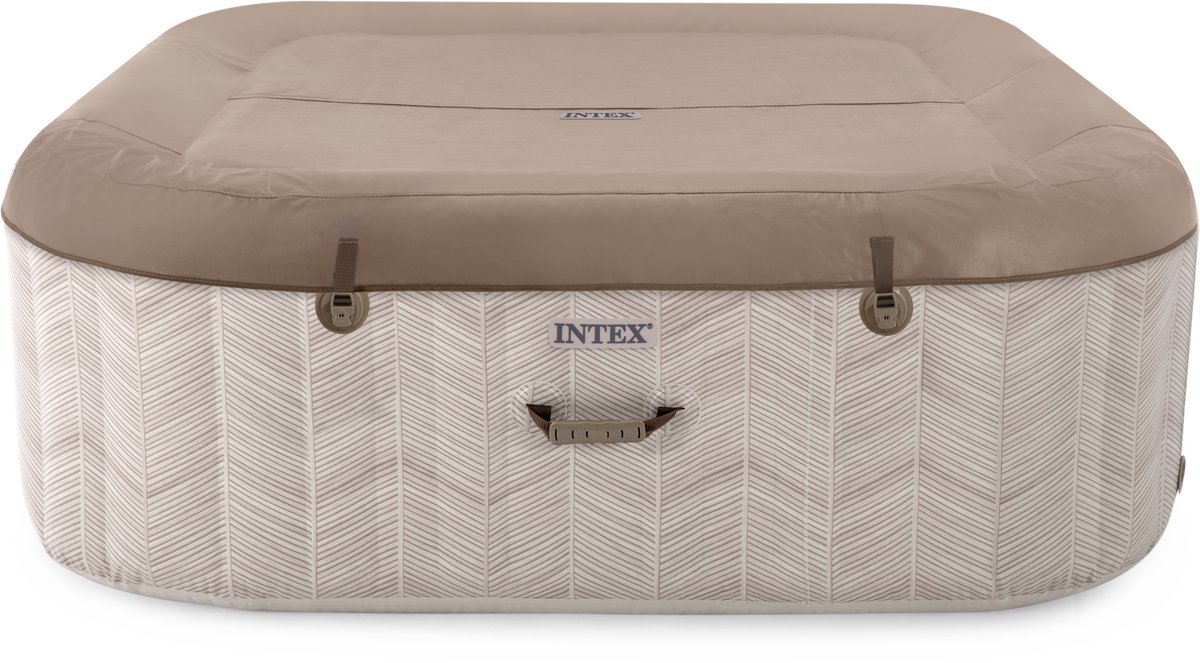 Intex PureSpa Chevron Deluxe Inflatable hot tub 6 people - 196 x 196 x 71 cm