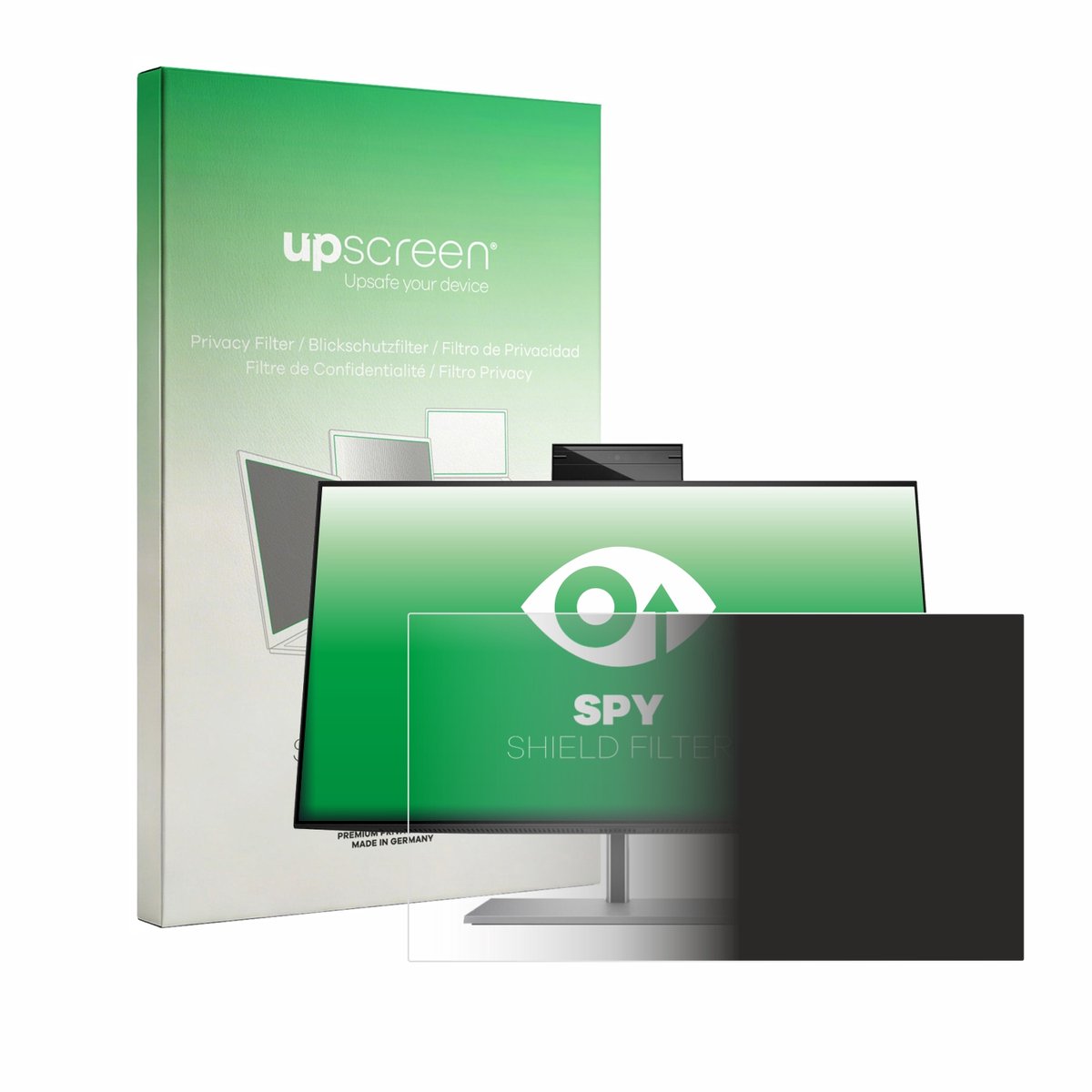 upscreen - privacyscherm voor HP Z24m G3 - privacy filter screenfilter Blauwlichtfilter