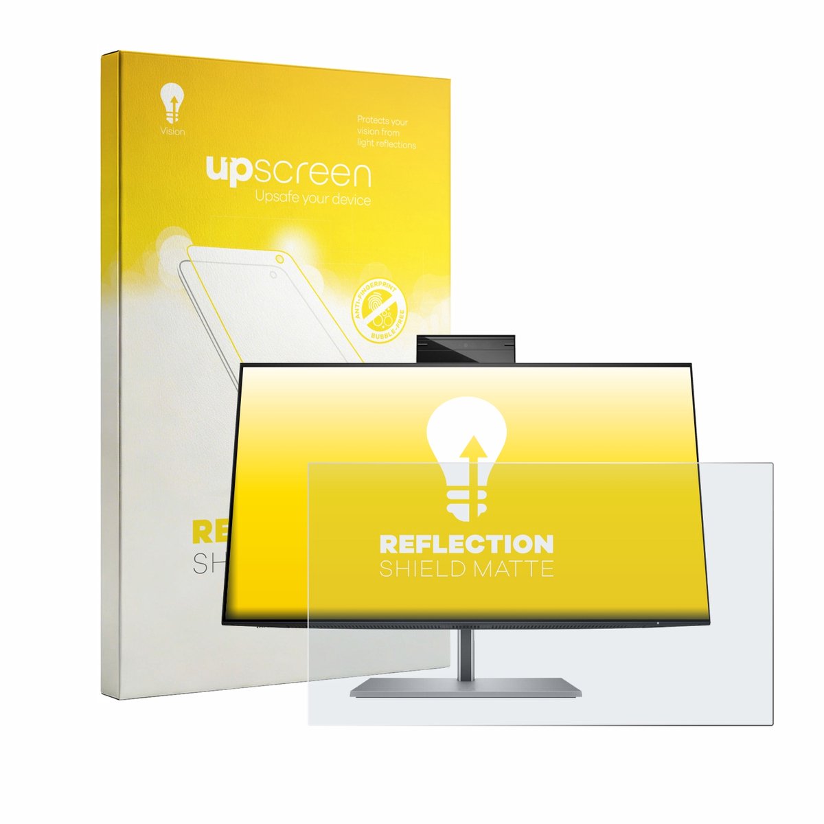 upscreen - Screenprotector voor HP Z24m G3 - Folie Beschermfolie anti glare matte