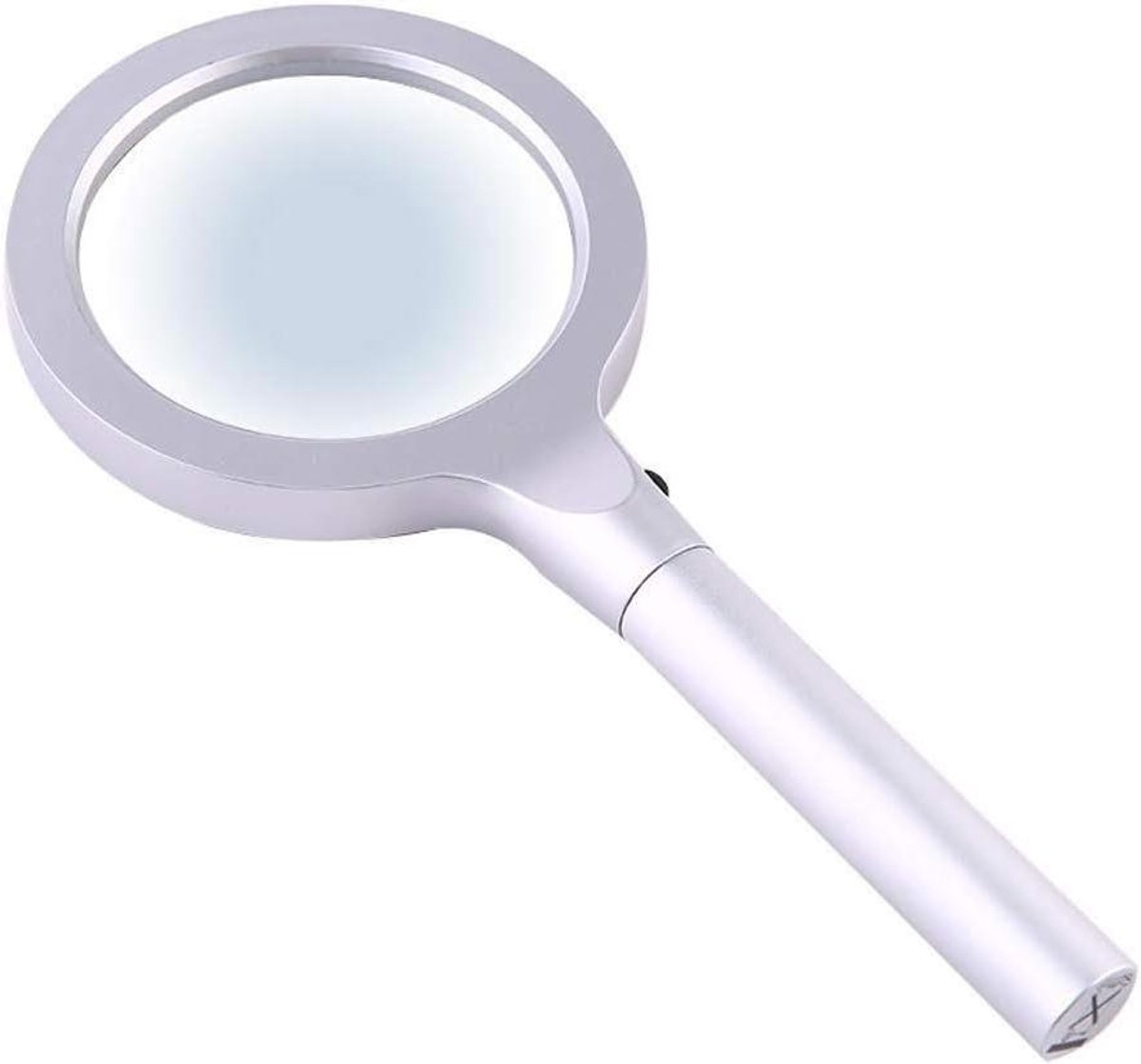Educatieve Hobbyloep - Leeshulpmiddel - Details Bekijken - Optisch Glas - 90 mm Lens - Aluminium