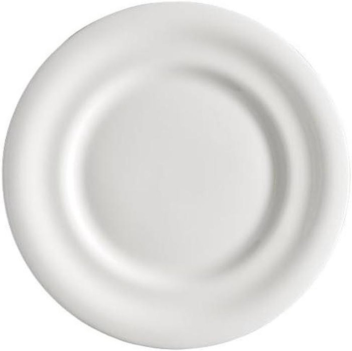 Wit Broodbord - Klein Bord - Bijgerechten Serveren - Magnetron Geschikt - 16 cm - Wit