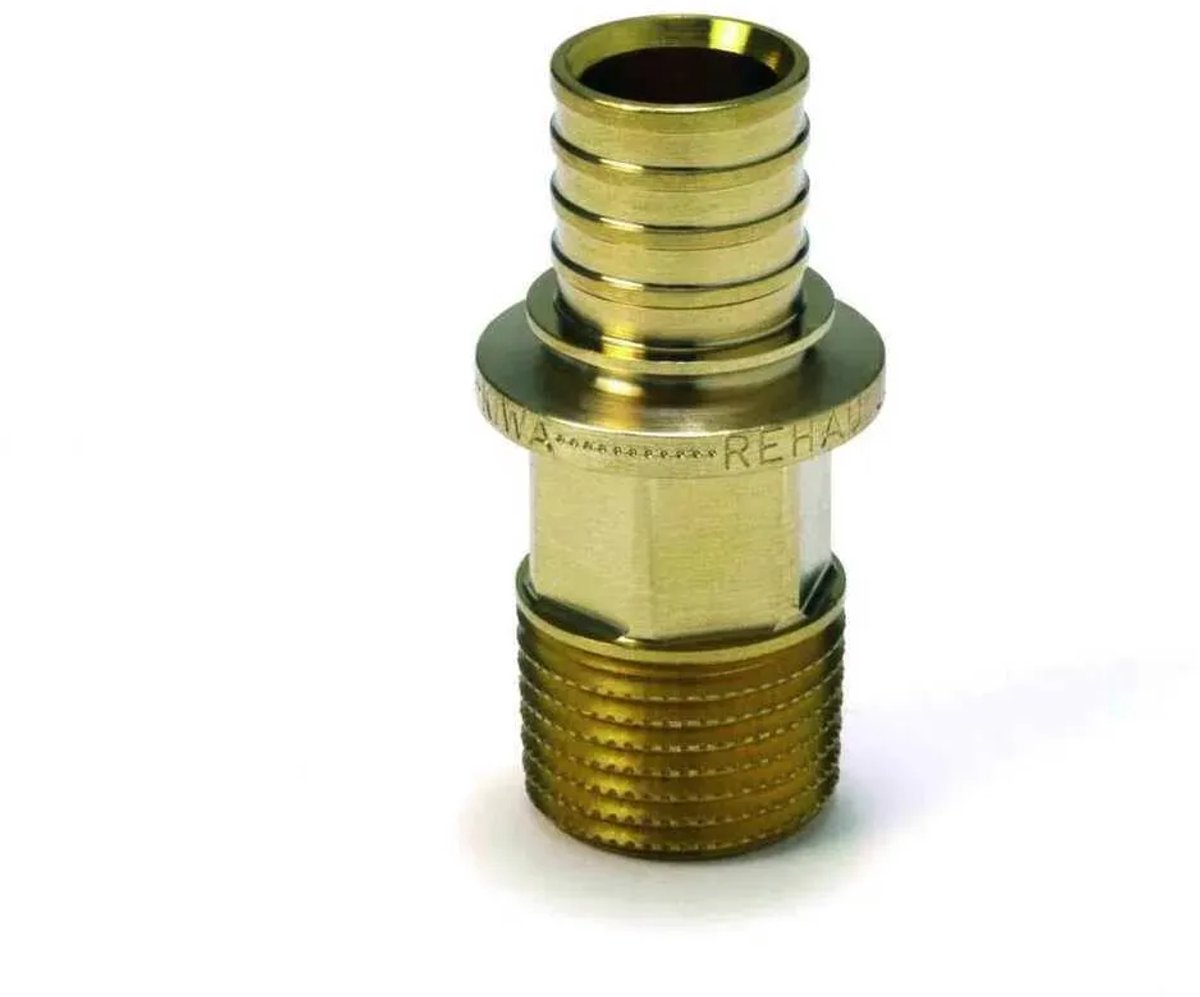 REHAU Overgang met AG, SDR 11 RX 75 - R 2 1/2, 12675811001