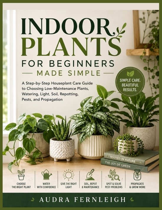 Indoor Plants for Beginners Made Simple - cover