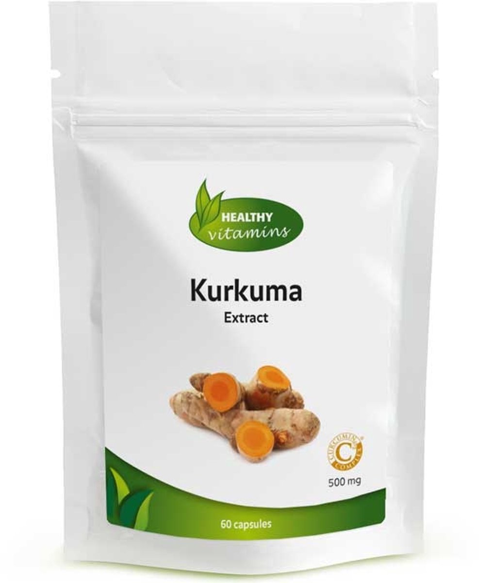 Kurkuma extract capsules (Curcuma C3 longa) met zwarte peper