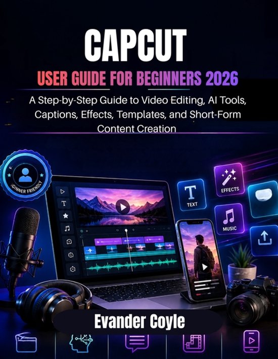 Capcut User Guide for Beginners 2026 - cover