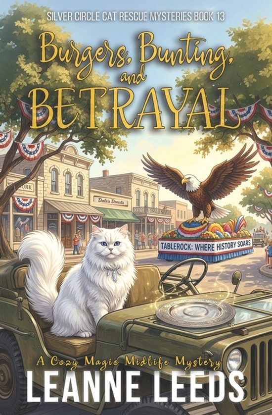 Silver Circle Cat Rescue Mysteries- Burgers, Bunting, and Be ... - cover