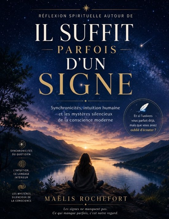 Réflexion spirituelle autour de Il suffit parfois d'un sign ... - cover