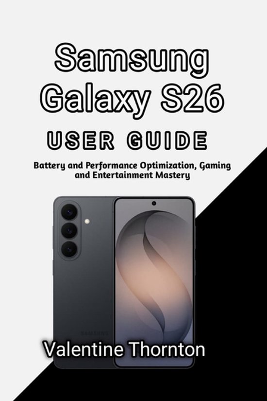 Samsung Galaxy S26 User Guide - cover