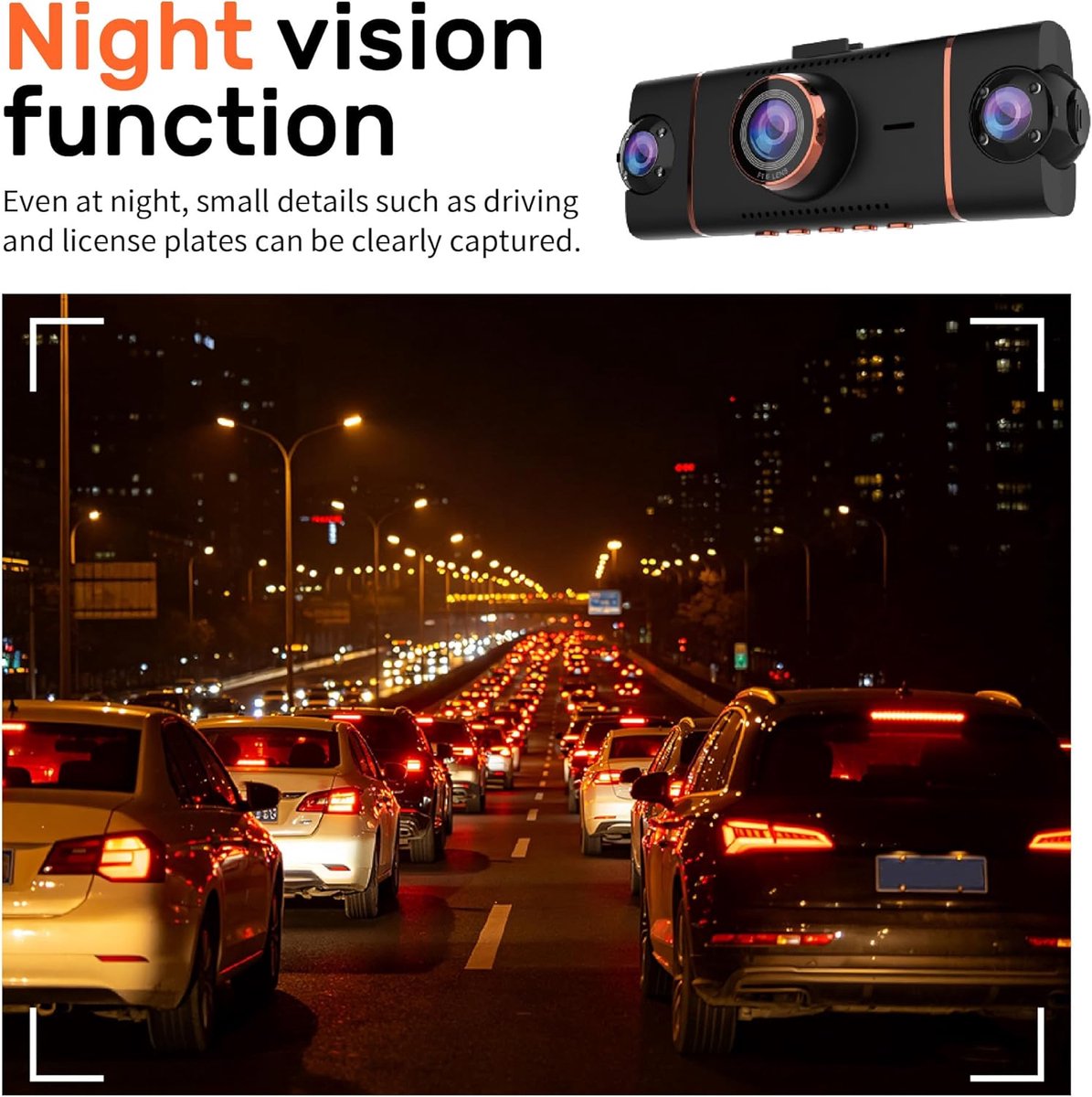 Auto Camera Systeem - 360 Graden Dashcam - Veilig Rijden - Vierkanaals Opname - 32GB Geheugen - Zwart – foto 3