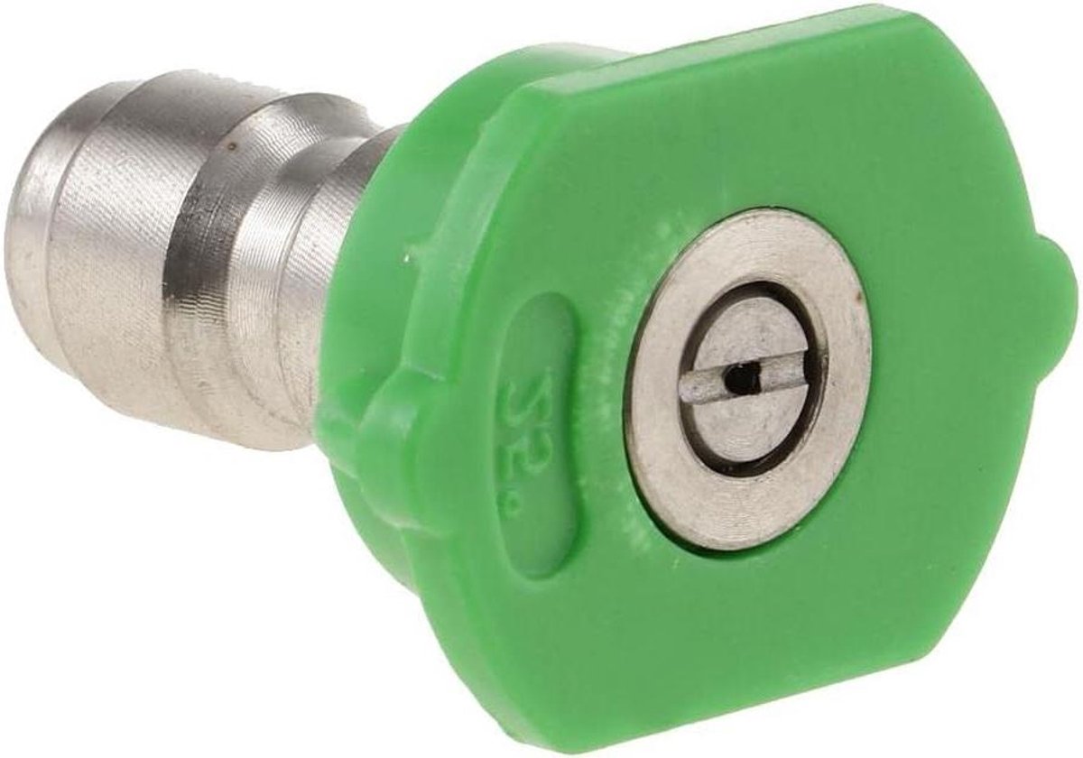 misppro Washer Tips Spuitmondstuk Deel Multi-Grade Druk Wassen Gereedschap - Wit 40 graden, zoals beschreven - Groen 25 graden, zoals beschreven