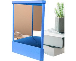 Generico True Mirror spiegel niet omgekeerd – echte spiegel voor een niet-verblindend beeld, tafelspiegel voor make-up en styling, toont het ware zelf, en ABS-kunststof