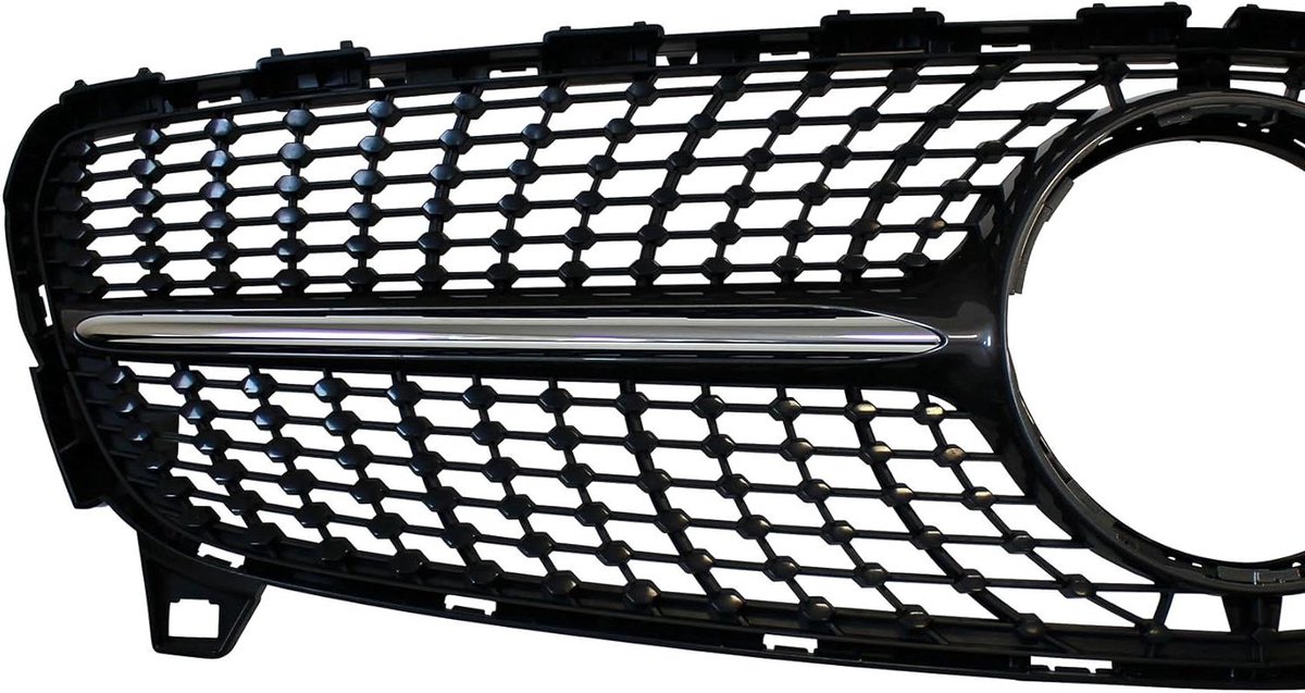 Radiator Grille Stickers - Honeycomb Decoratie - Auto Personaliseren - Op Maat Gemaakt - D