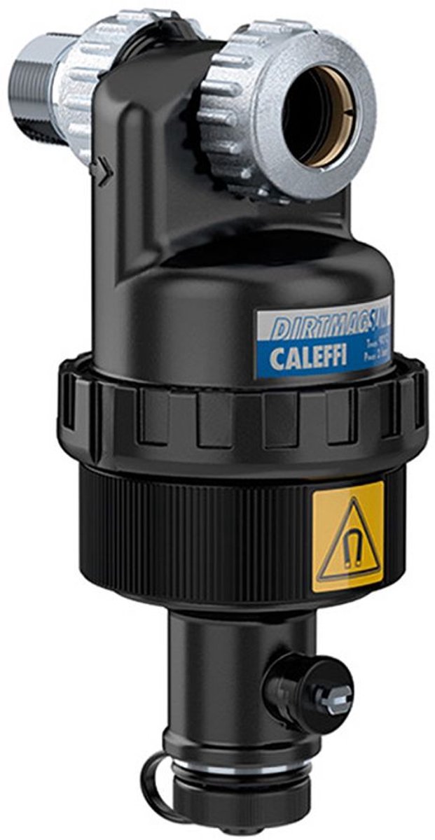 DAIKIN Sludge- en magnetietseparator Mini Compact. Sludge-separator met aftapkraan, 156076