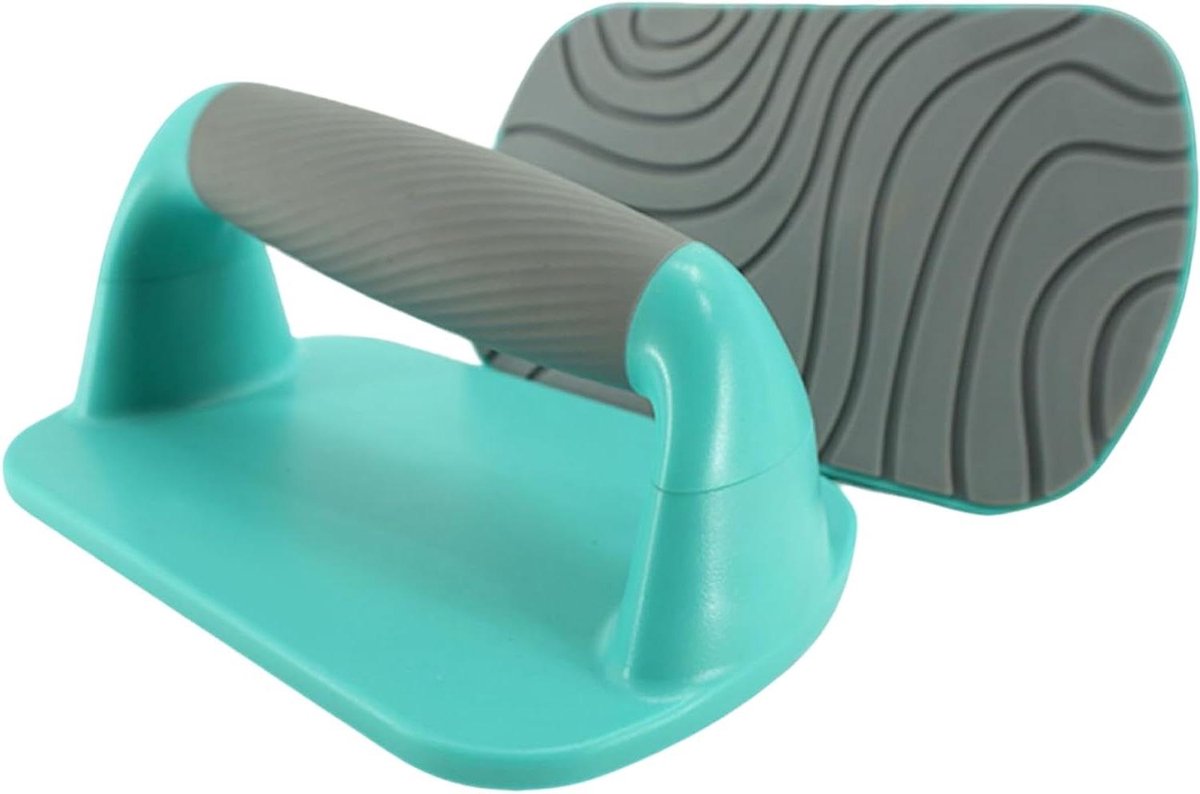Pompstang Set - Fitness Houders - Spieropbouw Training - Antislip Stabiele Basis - 235 x 175 x 8 cm - Blauw