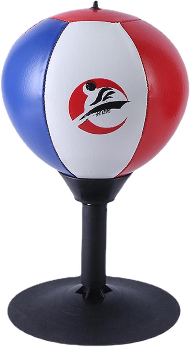 Bokszak - Bureauboksbal - Stress verminderen - Staand ontwerp - 40 cm - Zwart