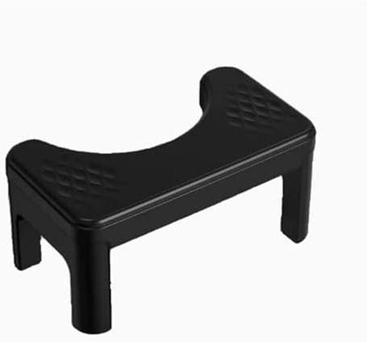 Toiletkruk Volwassenen - Badkamer Hulpmiddel - Verbeter Spijsvertering - Bevorder Natuurlijke Houding - 395 x 215 x 19 cm - Wit