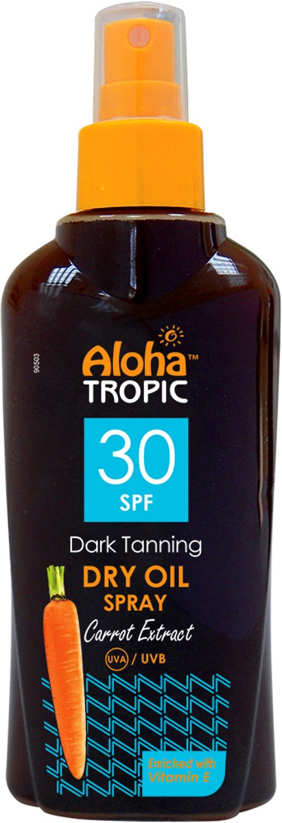 Aloha Tropic Zon Olie SPF30 *Wortel* 200ml