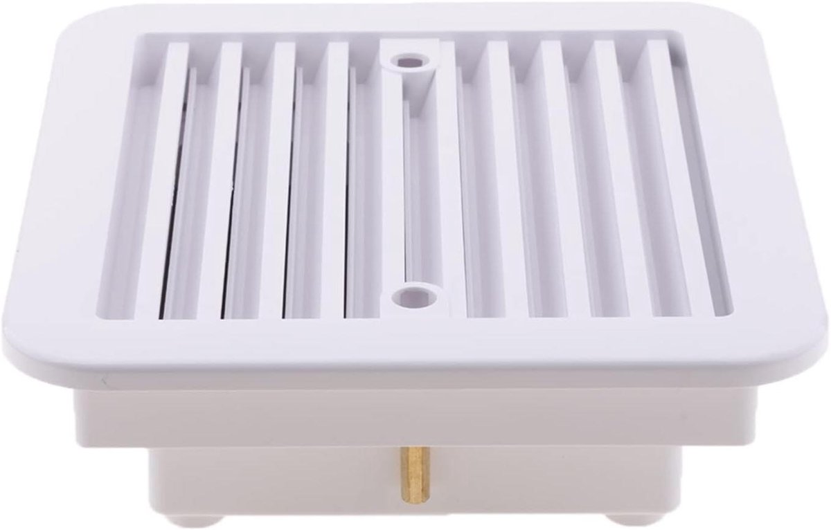 Koelkast Ventilatie - Met Ventilator - Luchtcirculatie Camper - 12V Stroom - 205x185x70mm - Wit