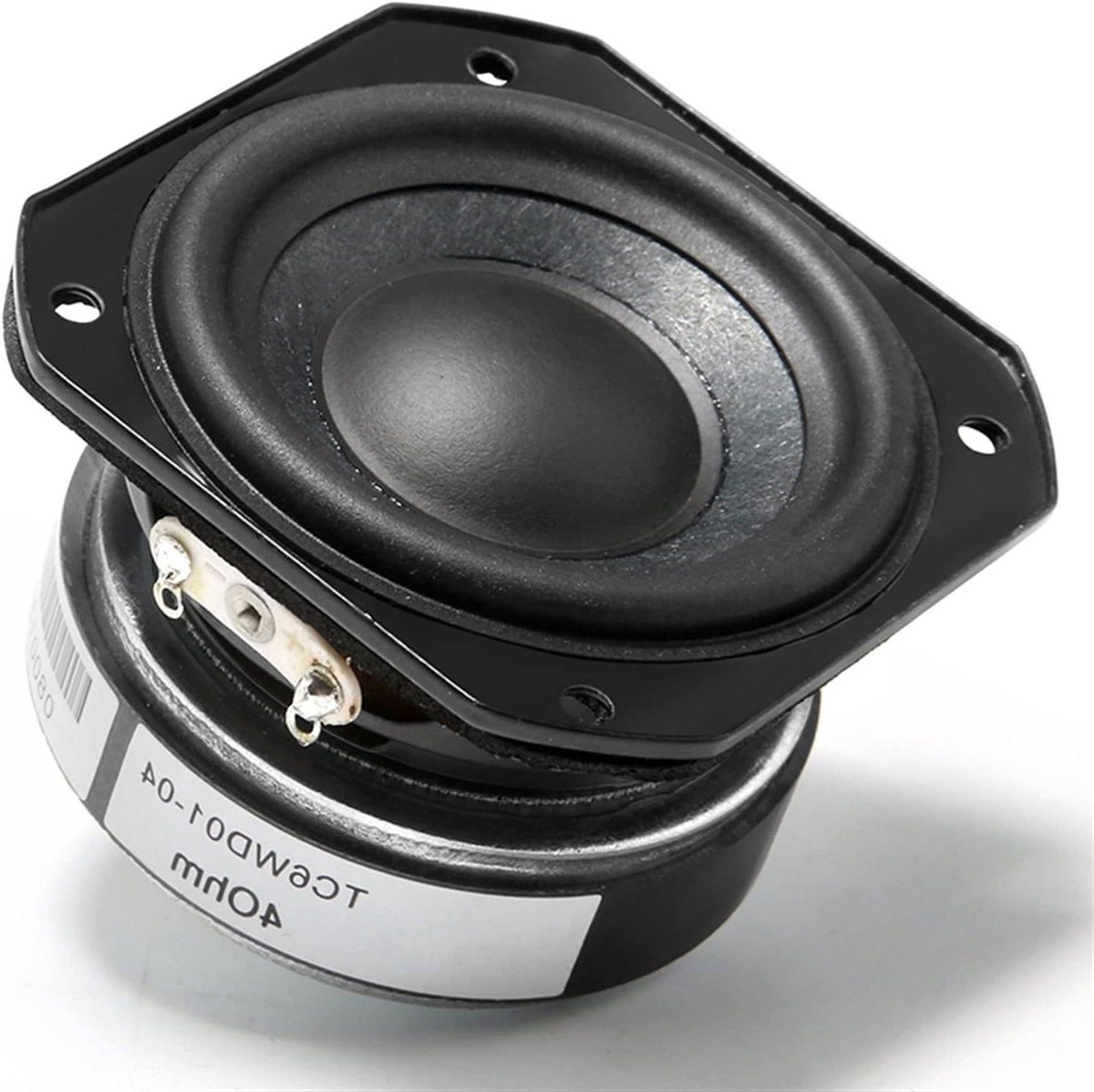 Speaker Unit - Luidspreker Boekenplank - Muziek Luisteren - Volledige Frequentie - 2 Inch - Zwart