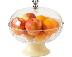 VLSelect® Fruitschaal met vliegenkap - Fruitmand - Fruitbowl - Moderne Serveerschaal