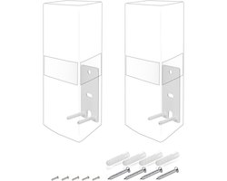 Wandbeugels voor Bose OmniJewel Lifestyle 650 - Bevestiging voor Surround Speakers - Wit en Duurzaam Design