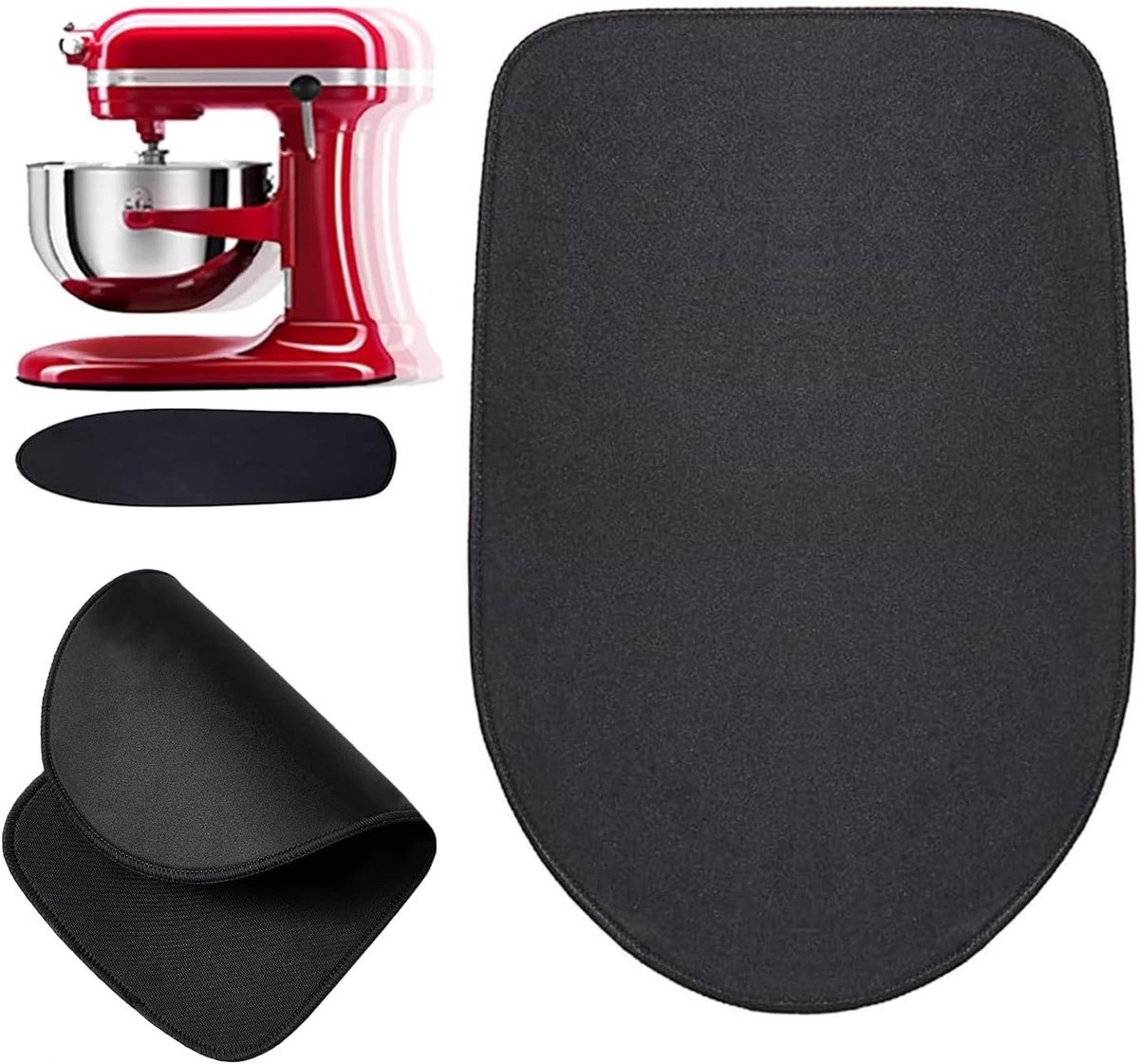 Sliding Board voor Keukenmachines, Antislip Mat voor Koken, Keukenaccessoires en Ondersteuning voor Voedselverwerking