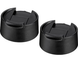 Klapdeksels voor Hydro Flask waterflessen met brede hals van 12, 16, 18, 20, 32, 40 en 64 oz, en vervangende deksels voor Hydro Flask, Thermo Flask, Iron Flask en andere waterflessen met een brede hals van 2,28 inch.