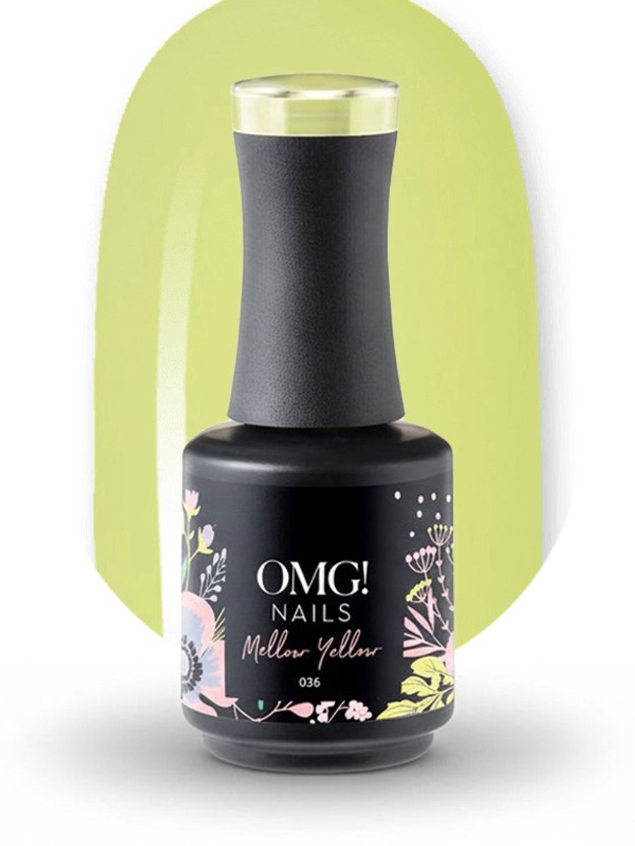 Limea OMG Gellak 036 Mellow Yellow 15ml - Gel nagellak - Gele Gel lak - OMG nails