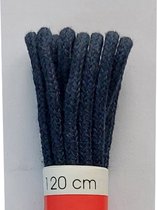 Ronilux Veter - Donker Blauw - Dun Rond - Lengte 120 cm - Dikte 2,5 mm - Schoenveter