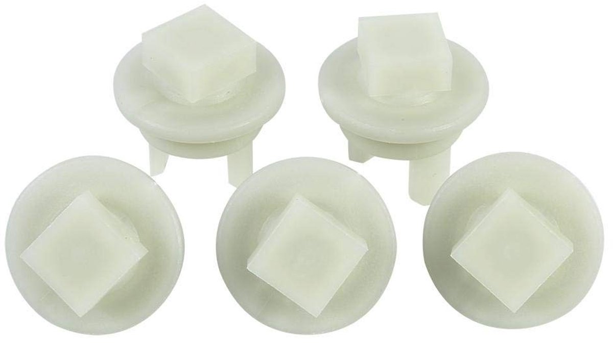 Allecto - Vlees Grinder Onderdelen - 5 Stks - Duurzaam en Stevig - Plastic Gear Mouw - Geschikt voor Siemens - Thuis Keuken Accessoires