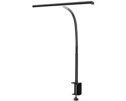 Vicon Bureaulamp LED Dimbaar – 3 Kleuren licht – Met Klem – Monitor lamp – Klemlamp – Leeslamp – Tafellamp – Bedlamp – Hobbylamp