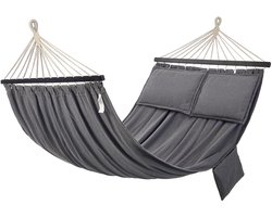 ACEP 2 Persoons hangmat - 210x150 CM - Incl kussens - tot 300KG - Incl spreidstok - Hangmat - Hangmat 2 persoons - Schommelbank
