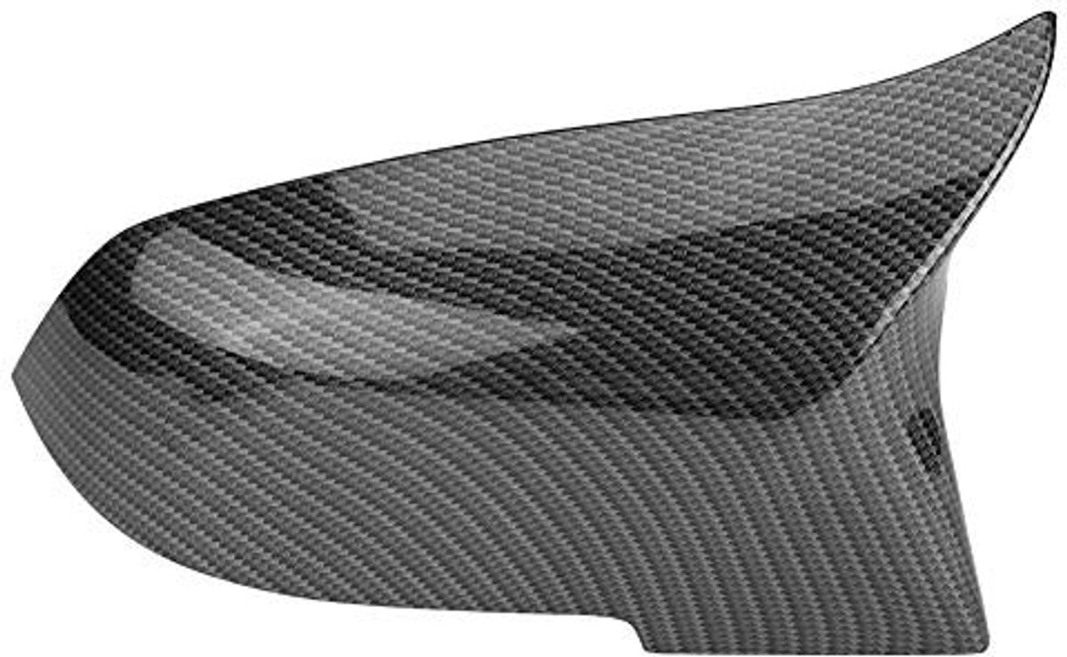 Shopcentral - Auto Spiegel Cover Cap - Achteruitkijkspiegel Cover - Koolstofvezel Patroon - Geschikt voor 220i 328i 420i - Perfecte vervanging voor o