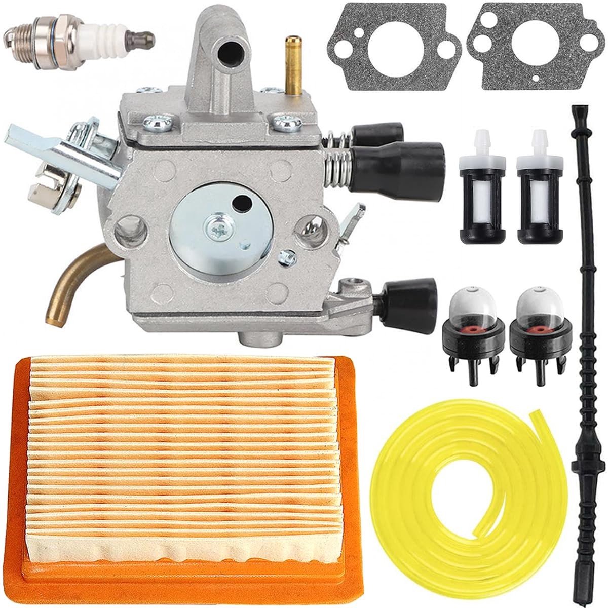 Dailygoody - Carburetor - Vervangend onderdeel - Hoogwaardige prestaties - Accessoires voor tuingereedschap - Geschikt voor Stihl FS120 FS200 FS2