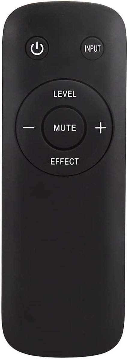 Dailygoody - Vervangende Afstandsbediening - Universele Afstandsbediening - Eenvoudig te Bedienen - Zwart - Geschikt voor Z906 5.1 Home Theatre-subwoo