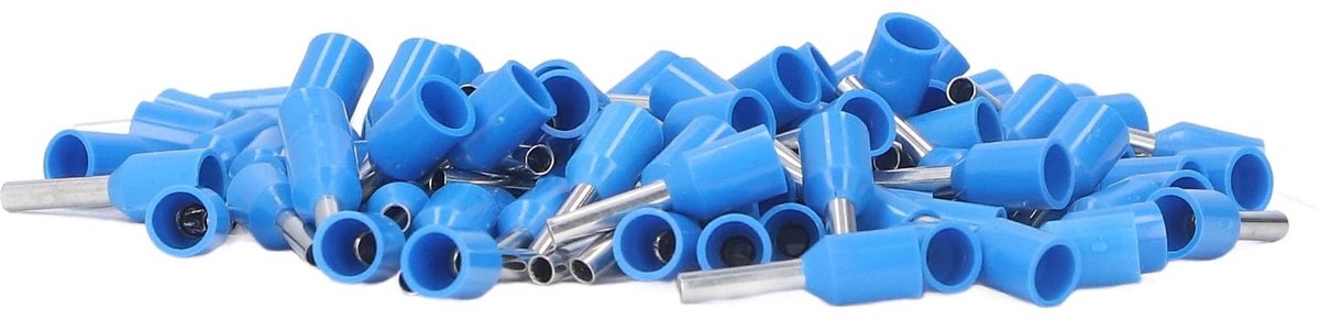 Dailygoody - E1508 Kabelclips 100 Stuks - Terminal met Crimping Klemmen voor Elektronische Apparaten