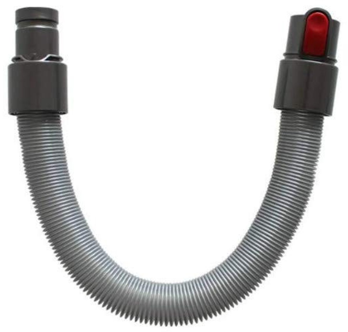 Dailygoods - Dailygoody - Flexible Extension Hose - Verlengt je bereik - 52-150 cm - Grijs - Ideaal voor Dyson V6 - Handstofzuigeraccessoire - Geschikt voor Dyson ...